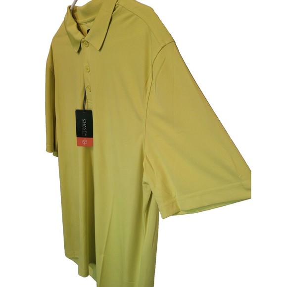 Chase 54 Mens Golf Polo Shirt Moisture Wicking UPF+40 Size XL NWT - Picture 4 of 11